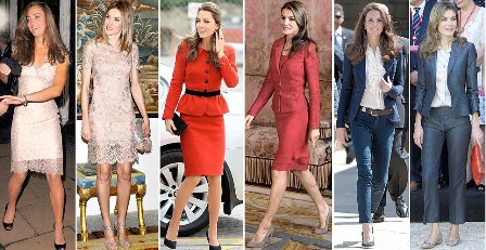 Putri Letizia dari Spanyol Bergaya Tiru Kate Middleton